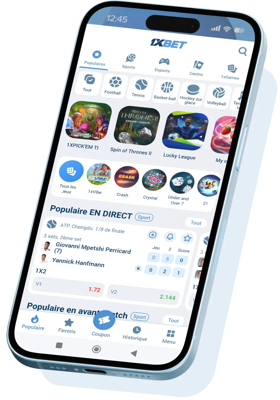 1xbet Inscription Portable